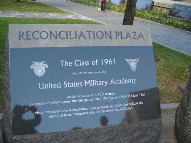 WEST POINT RECONCILIATION PLAZA MEMORIAL DEDICATION STONE