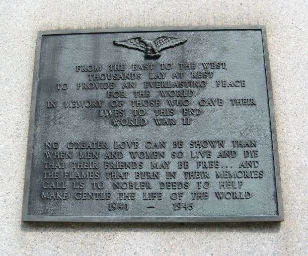 ROCKLAND COUNTY WORLD WAR I MEMORIAL PLAQUE B