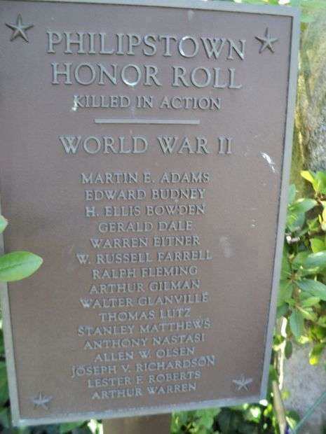 PHILIPSTOWN HONOR ROLL MEMORIAL I