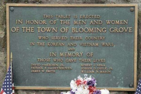 BLOOMING GROVE KOREAN AND VIETNAM WARS MEMORIAL