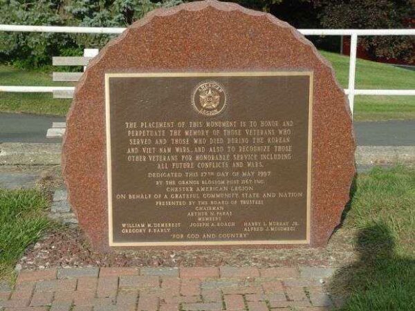CHESTER KOREAN AND VIET NAM WARS MEMORIAL