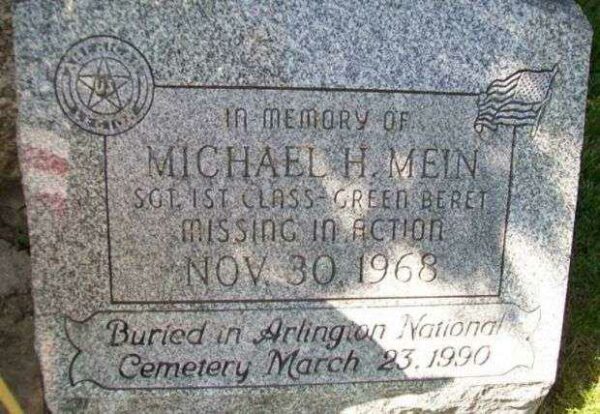 SGT. 1ST CLASS MICHAEL H. MEIN WAR MEMORIAL