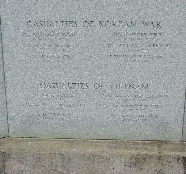 ALLEGANY VETERANS MEMORIAL HONOR ROLL STONE B