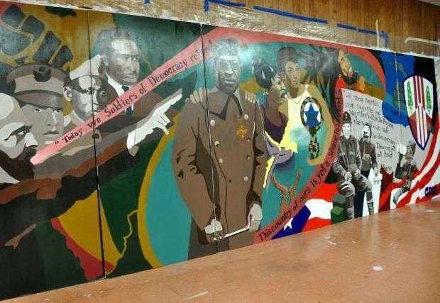 369TH REGIMENT WAR MEMORIAL MURAL