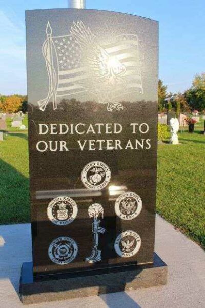 CORNELL CEMETERY VETERANS MEMORIAL