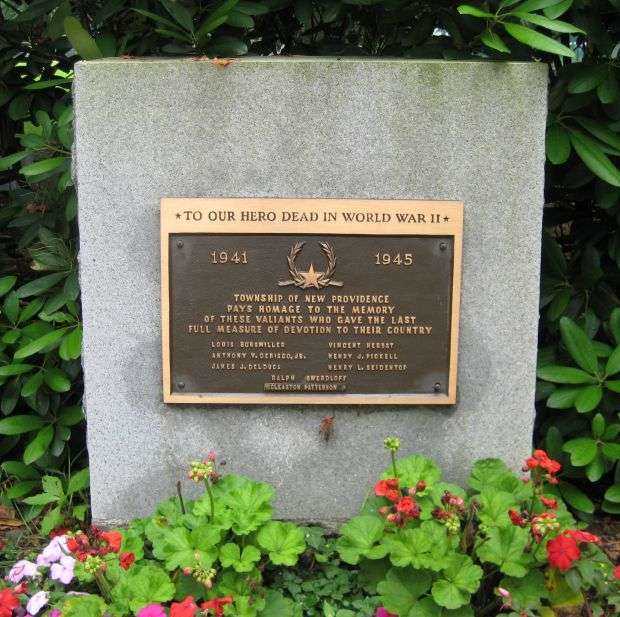 BERKELEY HEIGHTS WAR MEMORIAL PLAQUE B