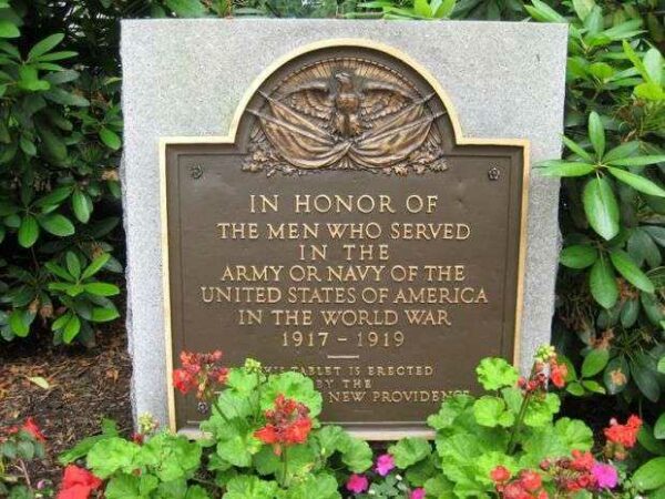 BERKELEY HEIGHTS WAR MEMORIAL PLAQUE A