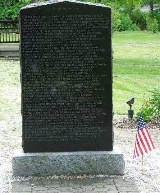 NORTHWEST NEW JERSEY VIETNAM WAR MEMORIAL BACK