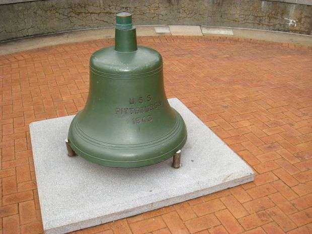 U.S.S. PITTSBURGH WAR MEMORIAL BELL