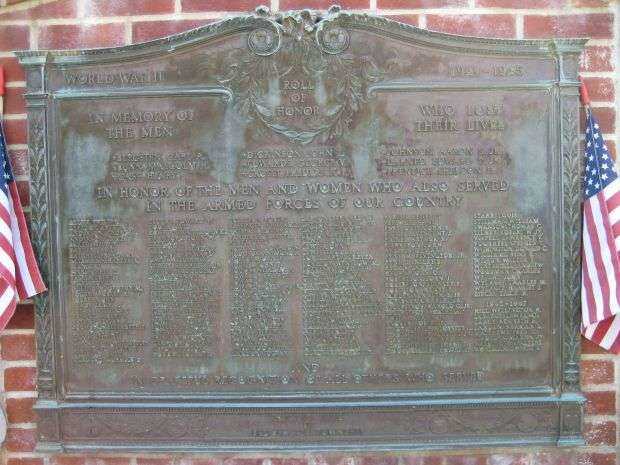 BEDMINSTER WORLD WAR II MEMORIAL