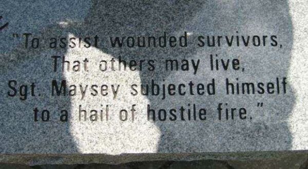 SGT. LARRY W. MAYSEY WAR MEMORIAL NARRATIVE