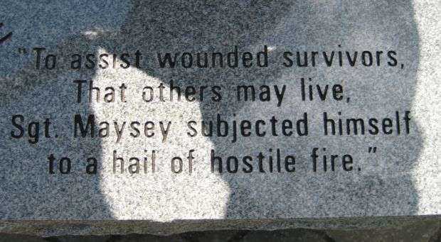 SGT. LARRY W. MAYSEY WAR MEMORIAL NARRATIVE