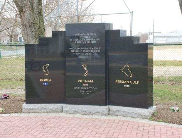 BELMAR KOREA, VIETNAM AND PERSIAN GULF WAR MEMORIAL