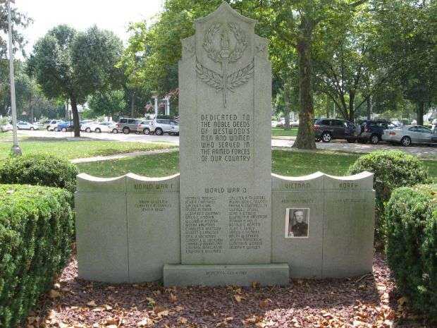 WESTWOOD’S VETERANS MEMORIAL