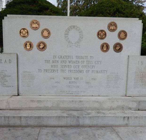 CONCORD WAR MEMORIAL CENTER WALL