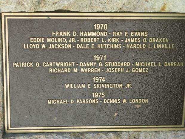 NEVADA VIET NAM MEMORIAL HONOR ROLL PLAQUE E