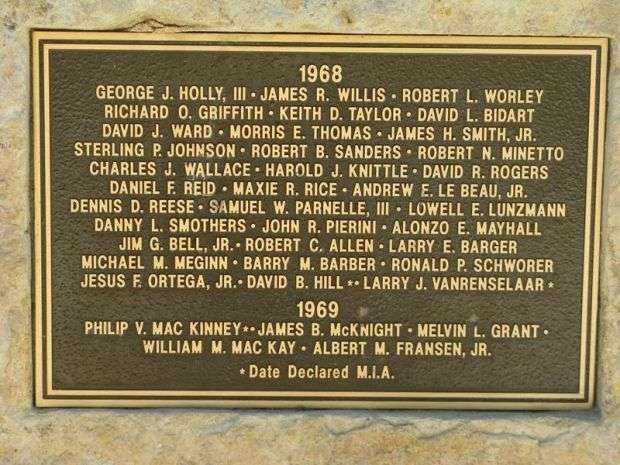 NEVADA VIET NAM MEMORIAL HONOR ROLL PLAQUE C