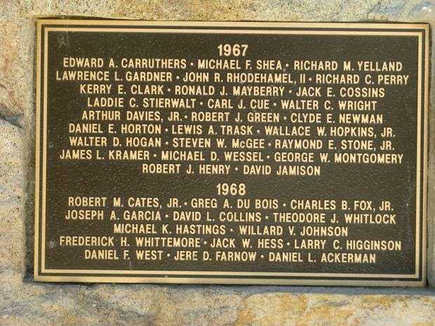 NEVADA VIET NAM MEMORIAL HONOR ROLL PLAQUE B