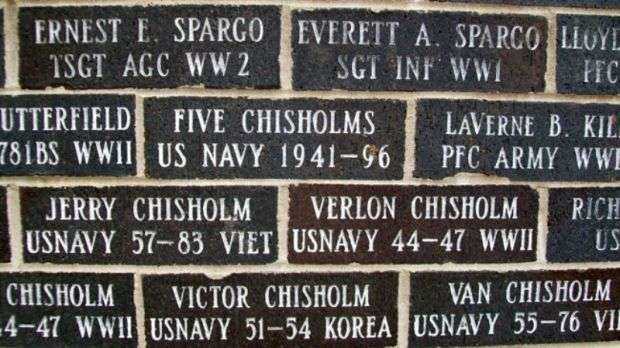 FRANKLIN COUNTY VETERANS MEMORIAL BRICKS C