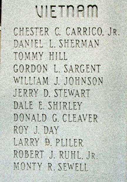 JOPLIN KOREAN AND VIETNAM CONFLICTS MEMORIAL STONE C