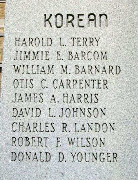 JOPLIN KOREAN AND VIETNAM CONFLICTS MEMORIAL STONE A