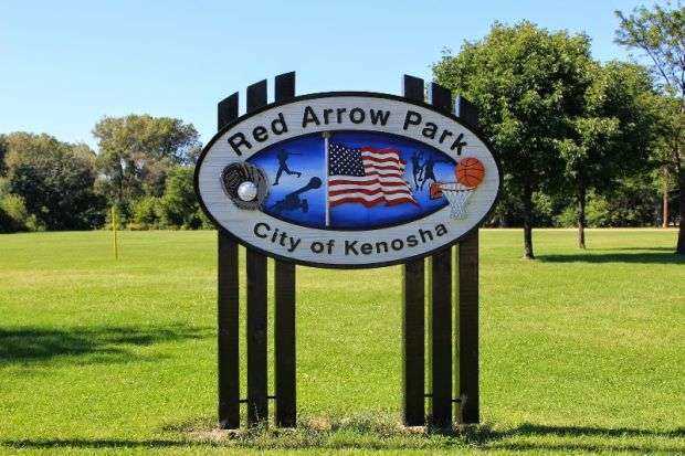 KENOSHA RED ARROW PARK MEMORIAL MARKER