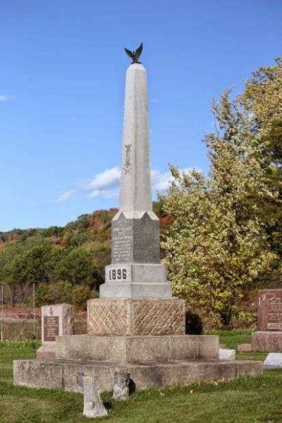 JOHN FALLER POST G.A.R. CIVIL WAR MEMORIAL
