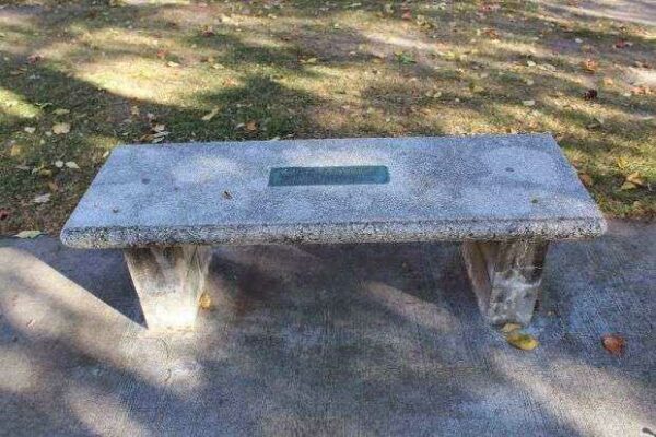 THE BOYS IN BLUE MEMORIAL BENCH