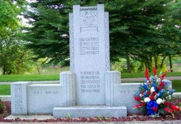 WASHINGTON COUNTY WAR MEMORIAL CENTER STONE
