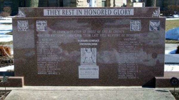 SHELBY COUNTY KOREAN AND VIETNAM WARS MEMORIAL