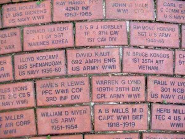 SCIOTO COUNTY KIA-MIA MEMORIAL BRICKS
