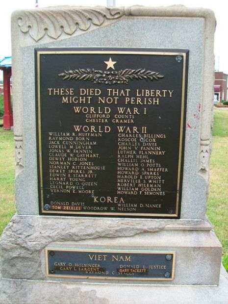 PORTSMOUTH WAR VETERANS MEMORIAL