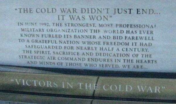 STRATEGIC AIR COMMAND MEMORIAL NARRATIVE