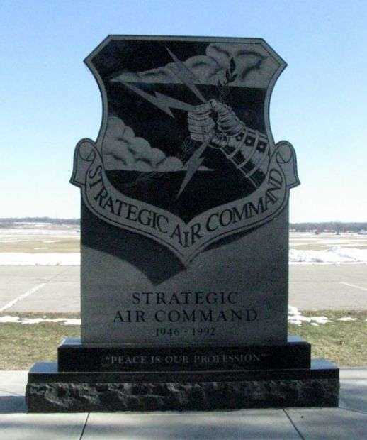 STRATEGIC AIR COMMAND MEMORIAL FRONT