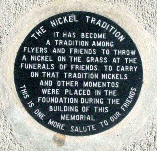 THE NICKEL TRADITION MEMORIAL PLAQUE