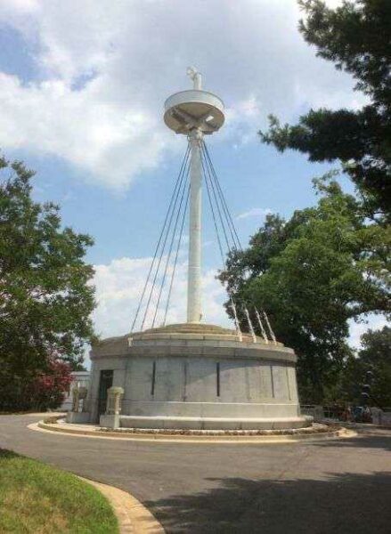 USS MAINE MEMORIAL MAST