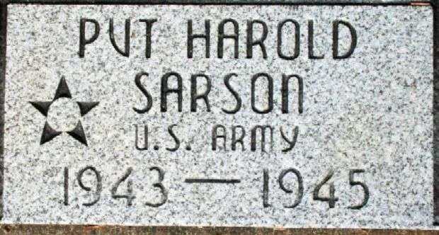 AMERICAN LEGION POST 602 VETERANS MEMORIAL BRICK F