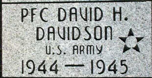 AMERICAN LEGION POST 602 VETERANS MEMORIAL BRICK D