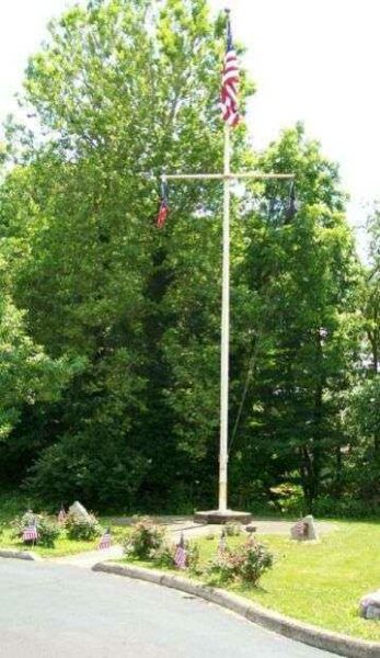 V .F.W. POST 9473 WAR MEMORIAL FLAGPOLE