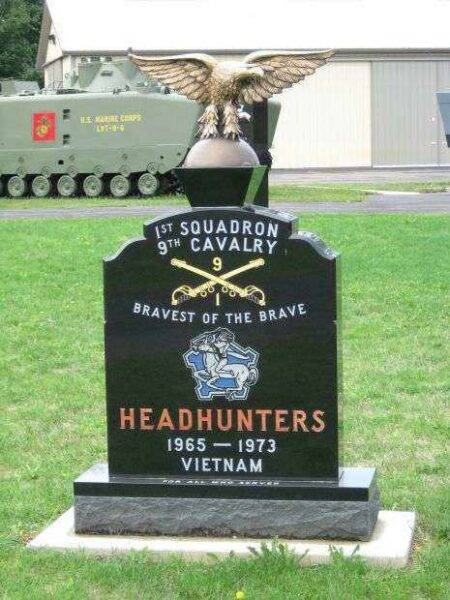 1ST SQUADRON 9TH CAVALRY WAR MEMORIAL FRONT