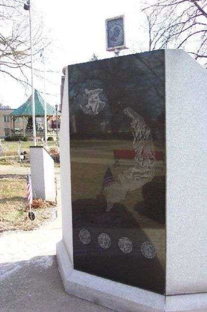 COSHOCTON COUNTY VIETNAM VETERANS MEMORIAL BACK