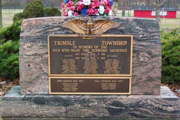 TRIMBLE TOWNSHIP WAR MEMORIAL