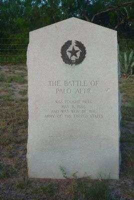 THE BATTLE OF PALO ALTO MEMORIAL