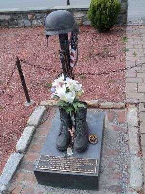 GOD BLESS OUR FALLEN SOLDIERS MEMORIAL