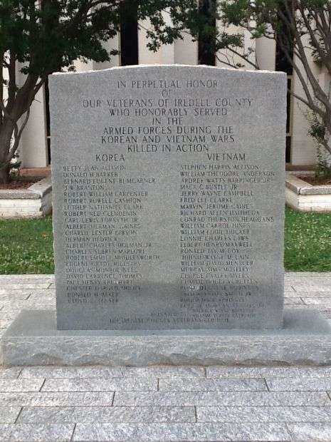 IREDELL COUNTY KOREAN AND VIETNAM WARS MEMORIAL