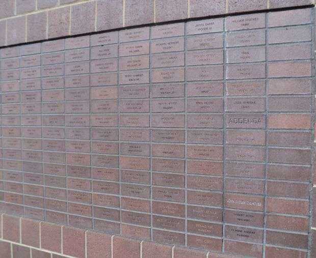 THE NORTH CAROLINA VIETNAM VETERANS MEMORIAL BRICKS