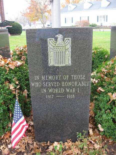 AMERICAN LEGION POST 1097 WORLD WAR I MEMORIAL