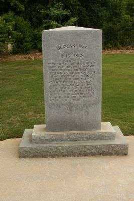 SOUTH CAROLINA MEXICAN WAR MEMORIAL