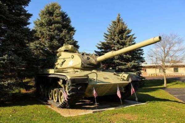 AMERICAN LEGION POST 483 M60A3 TANK MEMORIAL