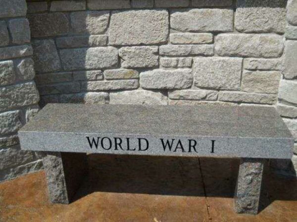 TWO RIVERS WAR MEMORIAL BENCH A